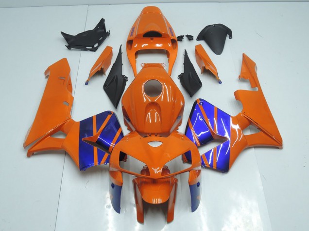 Orange Bleu 05-06 CBR600RR Carénage Moto