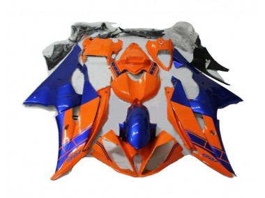 Orange Bleu 08-16 YZF R6 Carénage Moto