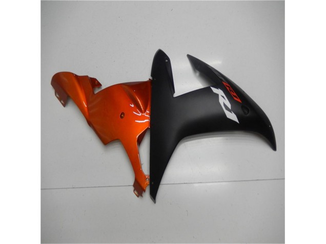Orange Noir 02-03 YZF R1 Carénage Moto Orange Noir 02-03 YZF R1 Carénage Moto