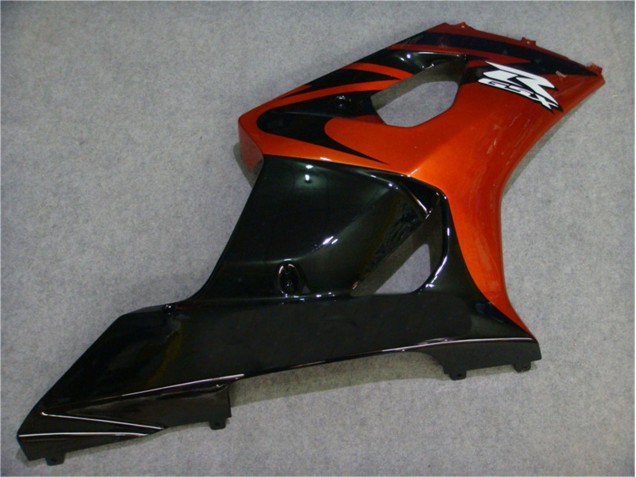 Orange Noir 03-04 GSXR 1000 Carénage Moto Orange Noir 03-04 GSXR 1000 Carénage Moto