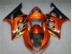 Orange Noir 03-04 GSXR 1000 Carénage Moto Orange Noir 03-04 GSXR 1000 Carénage Moto