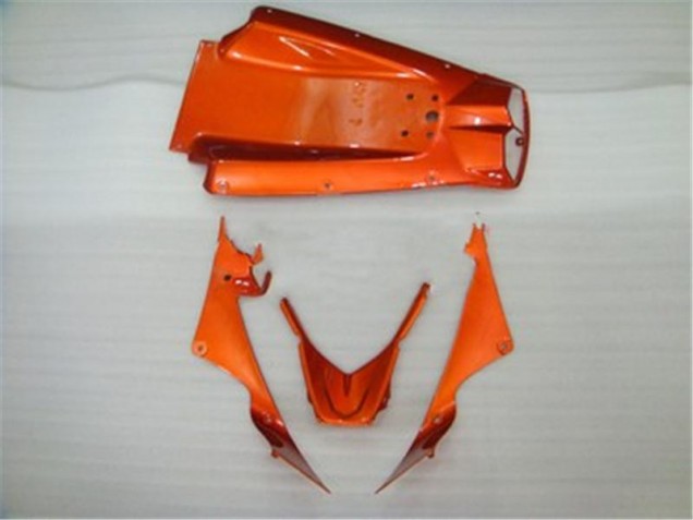 Orange Noir 03-05 YZF R6 Carénage Moto Orange Noir 03-05 YZF R6 Carénage Moto
