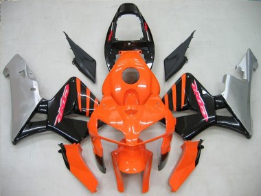 Orange Noir 05-06 CBR600RR Carénages Moto & Carrosserie