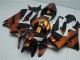 Orange Noir 05-06 CBR600RR Kit Carénages Motos