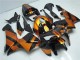 Orange Noir 05-06 CBR600RR Kit Carénages Motos