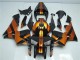 Orange Noir 05-06 CBR600RR Kit Carénages Motos