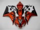 Orange Noir 06-07 CBR1000RR Carénage Moto