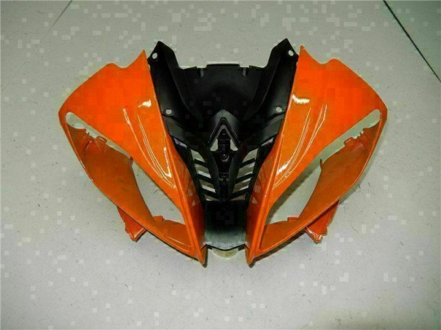 Orange Noir 08-16 YZF R6 Carénage Moto Orange Noir 08-16 YZF R6 Carénage Moto