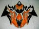 Orange Noir 08-16 YZF R6 Carénage Moto Orange Noir 08-16 YZF R6 Carénage Moto