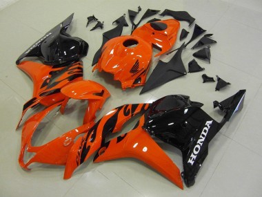 Orange Noir 09-12 CBR600RR Carénage Moto