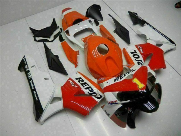 Orange Repsol 05-06 CBR600RR Carénage Moto