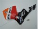 Orange Rouge Noir Repsol 03-04 CBR600RR Carénage Moto Orange Rouge Noir Repsol 03-04 CBR600RR Carénage Moto