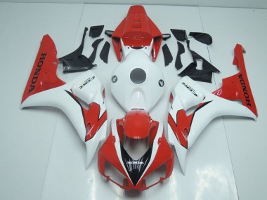 Orange Rouge et Blanc 06-07 CBR1000RR Carénage Moto