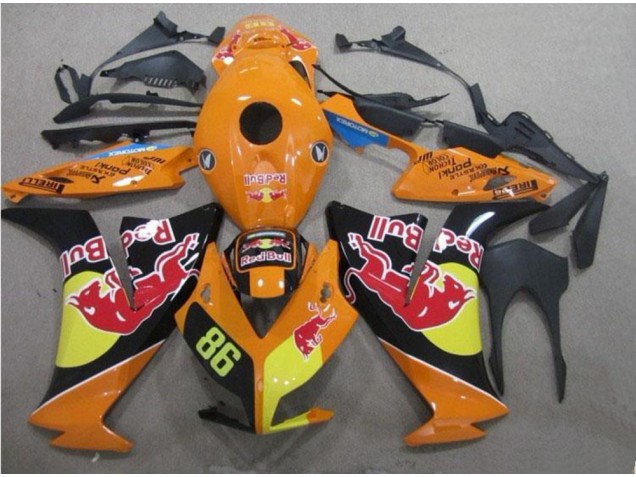 Red Bull 86 12-16 CBR1000RR Carénage Moto Red Bull 86 12-16 CBR1000RR Carénage Moto