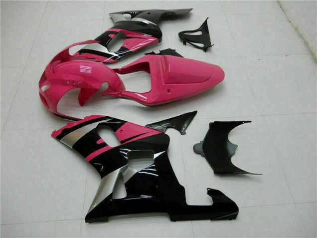 Rose Noir 01-03 GSXR 600/750 Carénage Moto Rose Noir 01-03 GSXR 600/750 Carénage Moto