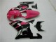 Rose Noir 01-03 GSXR 600/750 Carénage Moto Rose Noir 01-03 GSXR 600/750 Carénage Moto