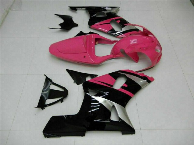Rose Noir 01-03 GSXR 600/750 Carénage Moto Rose Noir 01-03 GSXR 600/750 Carénage Moto