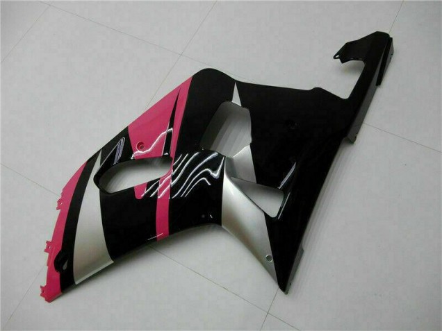 Rose Noir 01-03 GSXR 600/750 Carénage Moto Rose Noir 01-03 GSXR 600/750 Carénage Moto