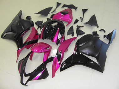Rose Noir 09-12 CBR600RR Carénage Moto
