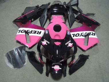Rose Noir Repsol 05-06 CBR600RR Carénage Moto