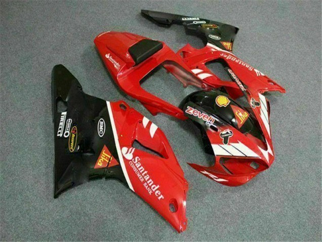 Rouge 00-01 YZF R1 Carénage Moto Rouge 00-01 YZF R1 Carénage Moto