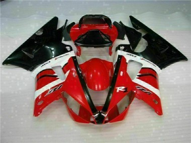 Rouge 00-01 YZF R1 Kit Carénages Motos Complet