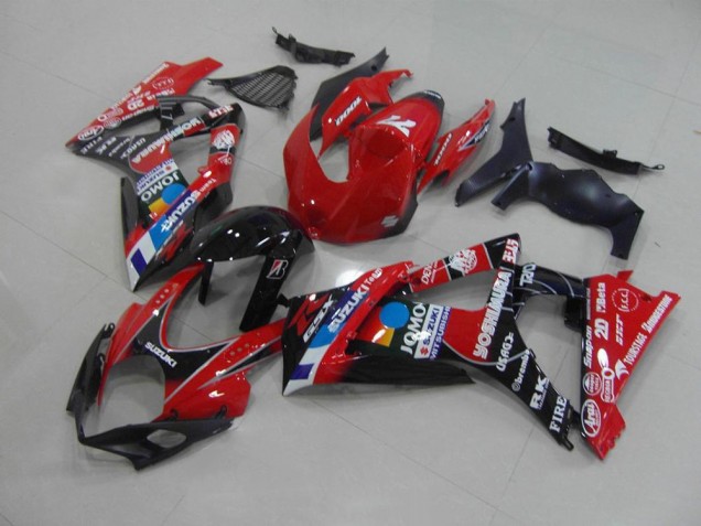 Rouge 07-08 GSXR 1000 Carénage Moto Rouge 07-08 GSXR 1000 Carénage Moto