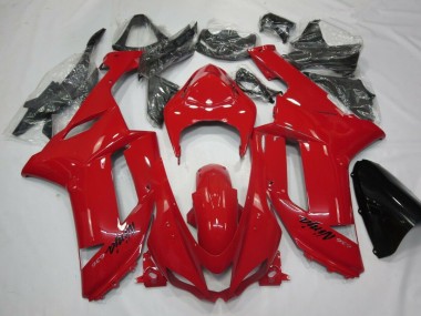 Rouge 07-08 ZX6R Carénage Moto