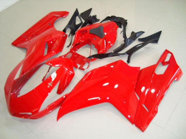 Rouge 07-14 Ducati 848 1098 1198 Carénage Moto Rouge 07-14 Ducati 848 1098 1198 Carénage Moto