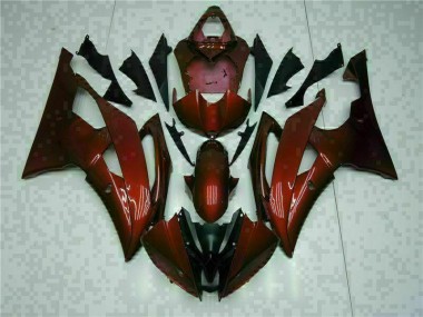 Rouge 08-16 YZF R6 Carénage Moto