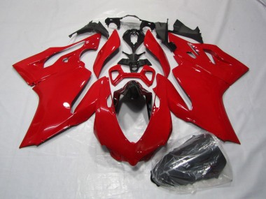 Rouge 11-14 Ducati 1199 Carénage Moto
