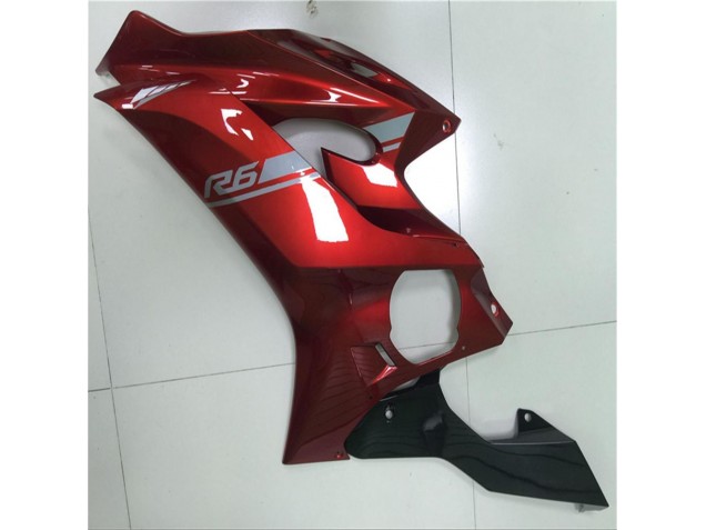 Rouge 17-21 YZF R6 Carénage Moto