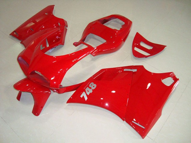 Rouge 93-05 Ducati 748 916 996 996S Carénage Moto Rouge 93-05 Ducati 748 916 996 996S Carénage Moto