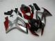 Rouge Argent 06-07 GSXR 600/750 Carénage Moto Rouge Argent 06-07 GSXR 600/750 Carénage Moto