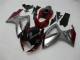 Rouge Argent 06-07 GSXR 600/750 Carénage Moto Rouge Argent 06-07 GSXR 600/750 Carénage Moto
