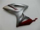 Rouge Argent 06-07 GSXR 600/750 Carénage Moto Rouge Argent 06-07 GSXR 600/750 Carénage Moto