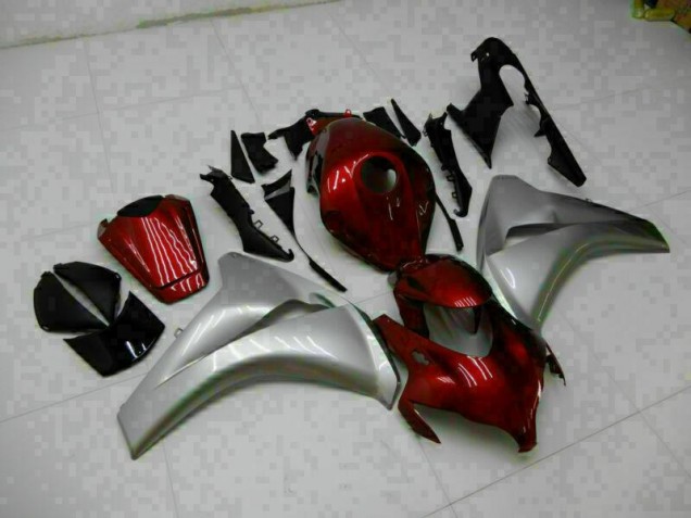 Rouge Argent 08-11 CBR1000RR Carrosserie Moto Rouge Argent 08-11 CBR1000RR Carrosserie Moto