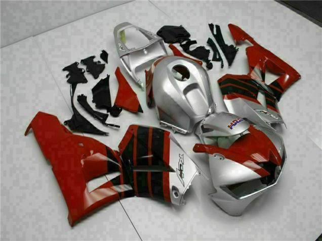 Rouge Argent 13-21 CBR600RR Carénage Moto Rouge Argent 13-21 CBR600RR Carénage Moto