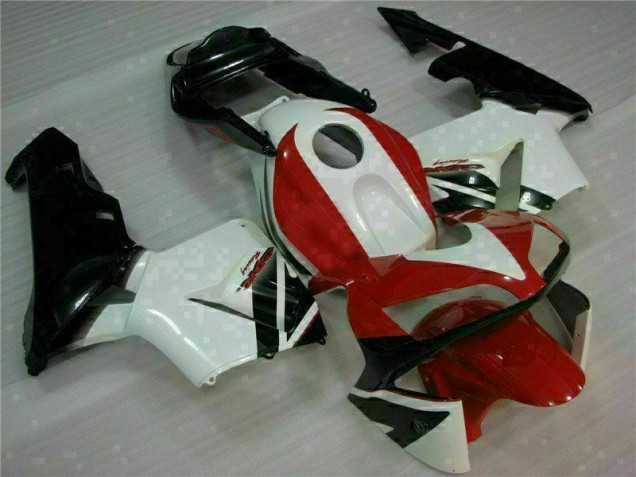 Rouge Blanc 03-04 CBR600RR Carénage Moto