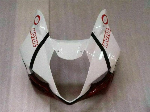 Rouge Blanc 03-04 GSXR 1000 Carénage Moto