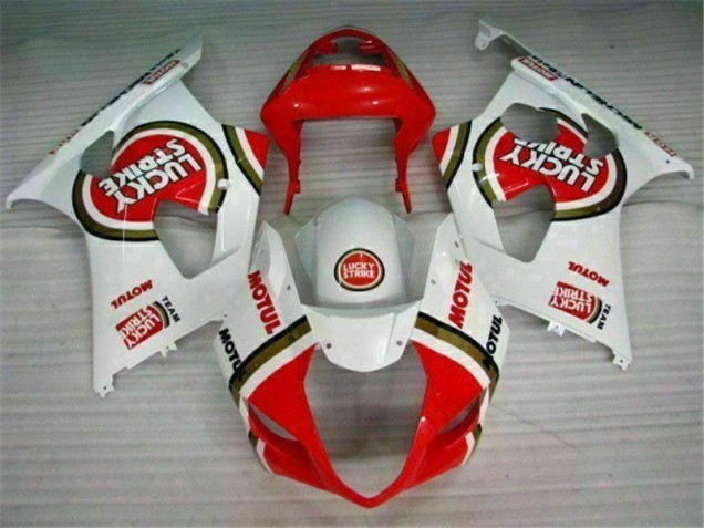 Rouge Blanc 03-04 GSXR 1000 Carrosserie Moto Rouge Blanc 03-04 GSXR 1000 Carrosserie Moto