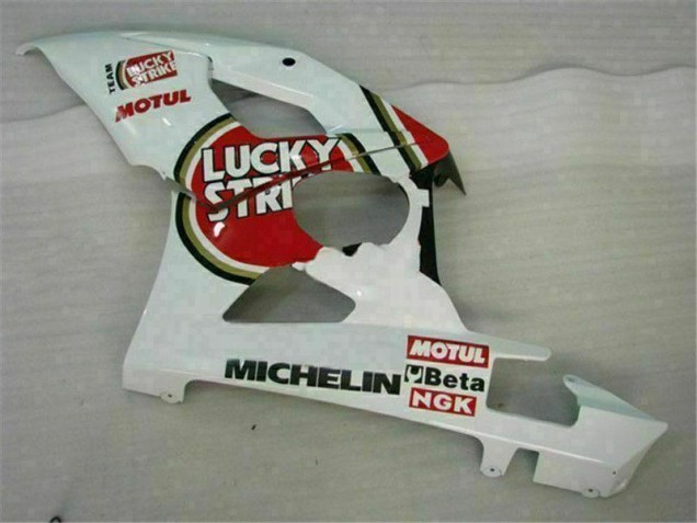 Rouge Blanc 05-06 GSXR 1000 Carénages Moto Rouge Blanc 05-06 GSXR 1000 Carénages Moto