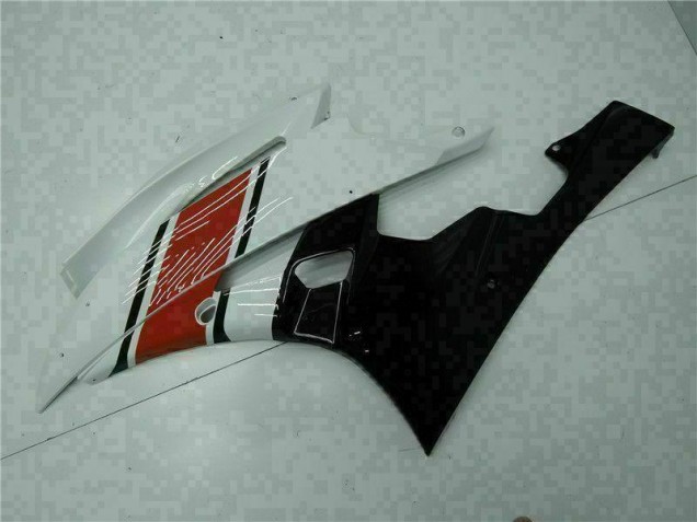 Rouge Blanc 06-07 YZF R6 Kit Carénages Motos Rouge Blanc 06-07 YZF R6 Kit Carénages Motos