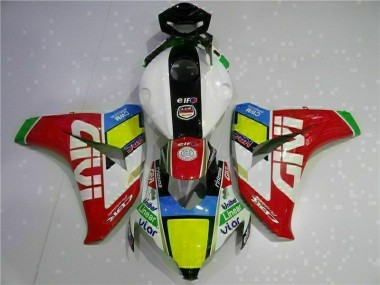Rouge Blanc 08-11 CBR1000RR Carénages Moto & Carrosserie