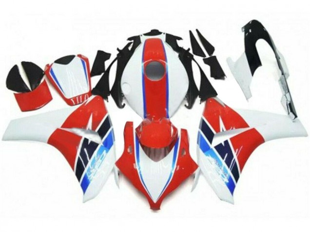 Rouge Blanc 08-11 CBR1000RR Carrosserie Moto Rouge Blanc 08-11 CBR1000RR Carrosserie Moto