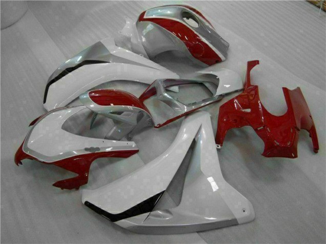 Rouge Blanc 08-11 CBR1000RR Kit Carénages Motos & Plastique Rouge Blanc 08-11 CBR1000RR Kit Carénages Motos & Plastique