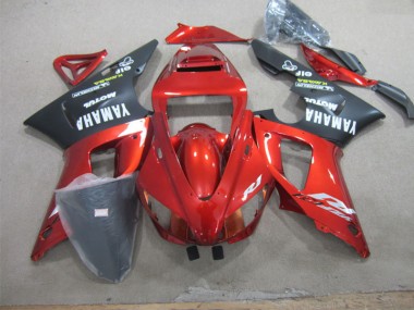 Rouge Blanc 09-11 YZF R1 Carénage Moto