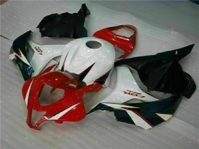 Rouge Blanc 09-12 CBR600RR Carénage Moto Rouge Blanc 09-12 CBR600RR Carénage Moto