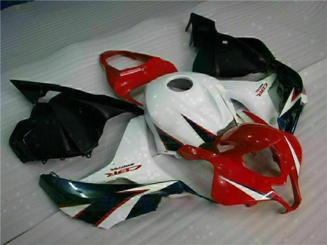Rouge Blanc 09-12 CBR600RR Carénage Moto Rouge Blanc 09-12 CBR600RR Carénage Moto