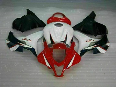Rouge Blanc 09-12 CBR600RR Carénage Moto